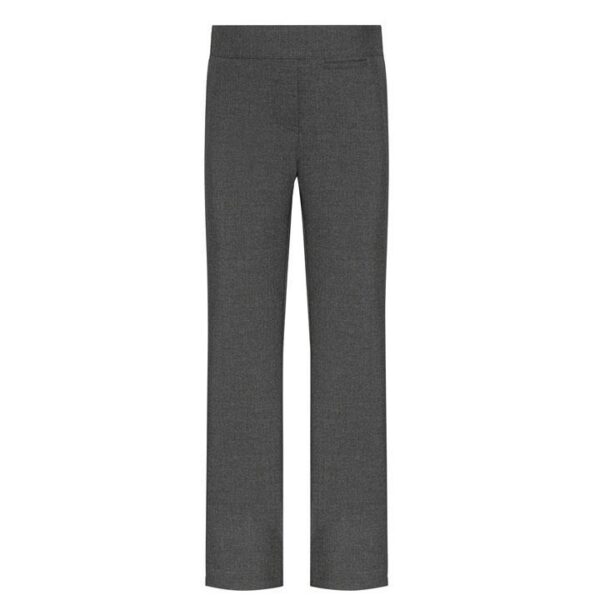 Girls Junior Grey Slim Fit Trousers